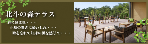 北斗の森テラスオープン!